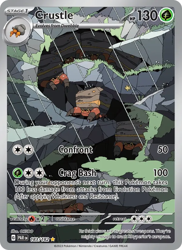 Crustle - Paradox Rift Pokemon Card