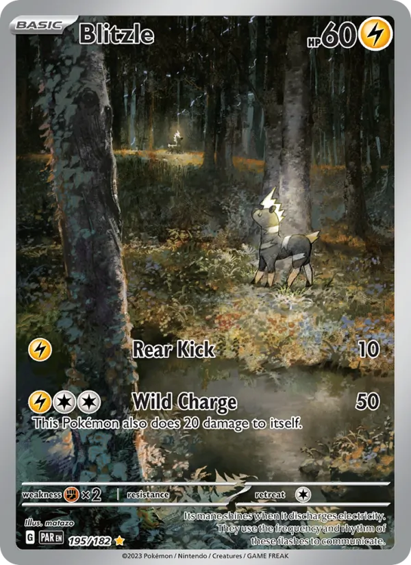 Blitzle - Paradox Rift Pokemon Card
