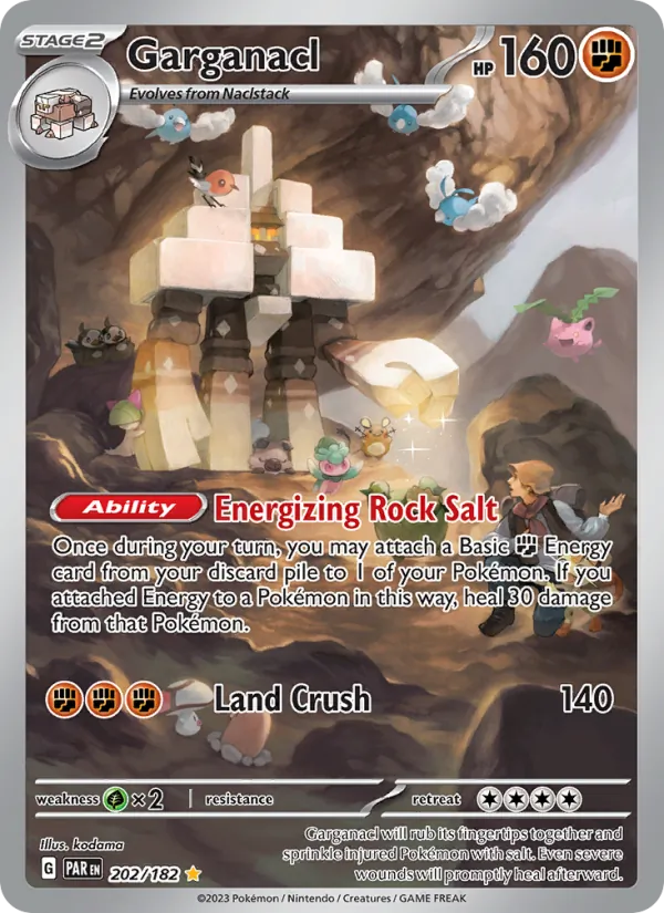 Garganacl - Paradox Rift Pokemon Card