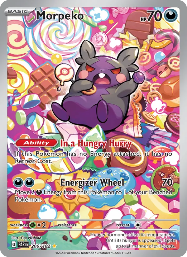 Morpeko - Paradox Rift Pokemon Card