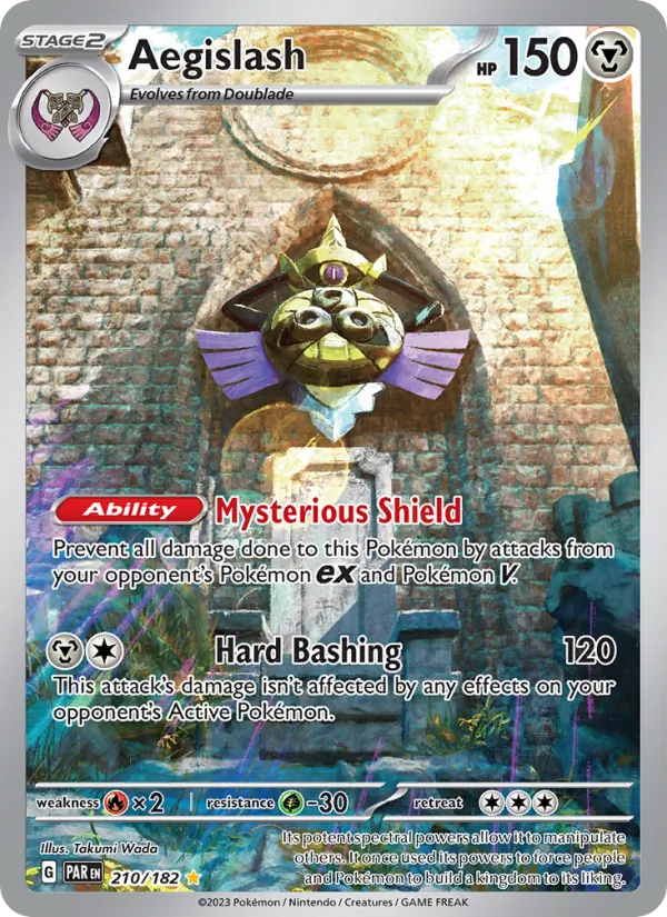 Aegislash - Paradox Rift Pokemon Card