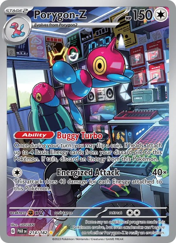 Porygon-Z - Paradox Rift Pokemon Card