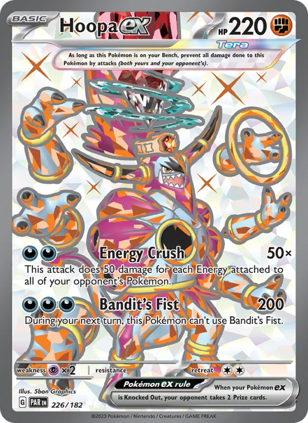 Hoopa ex - Paradox Rift Pokemon Card