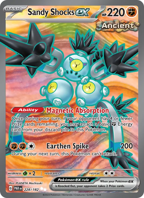 Sandy Shocks ex - Paradox Rift Pokemon Card