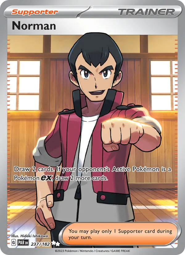 Norman - Paradox Rift Pokemon Card