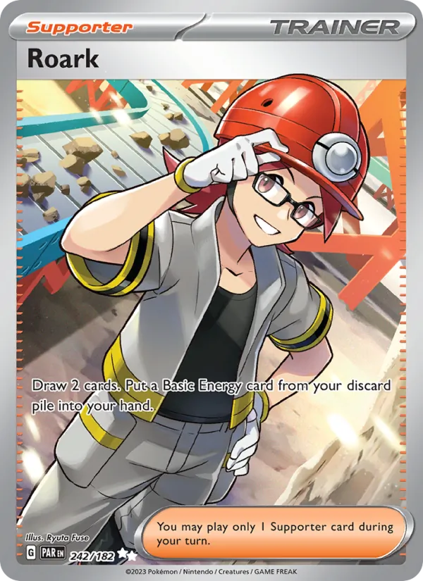 Roark - Paradox Rift Pokemon Card