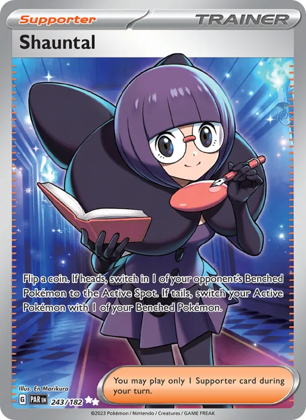 Shauntal - Paradox Rift Pokemon Card