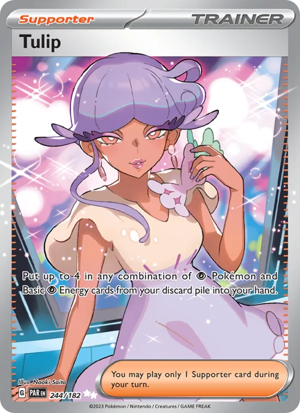 Tulip - Paradox Rift Pokemon Card