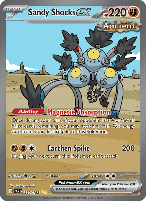 Sandy Shocks ex - Paradox Rift Pokemon Card