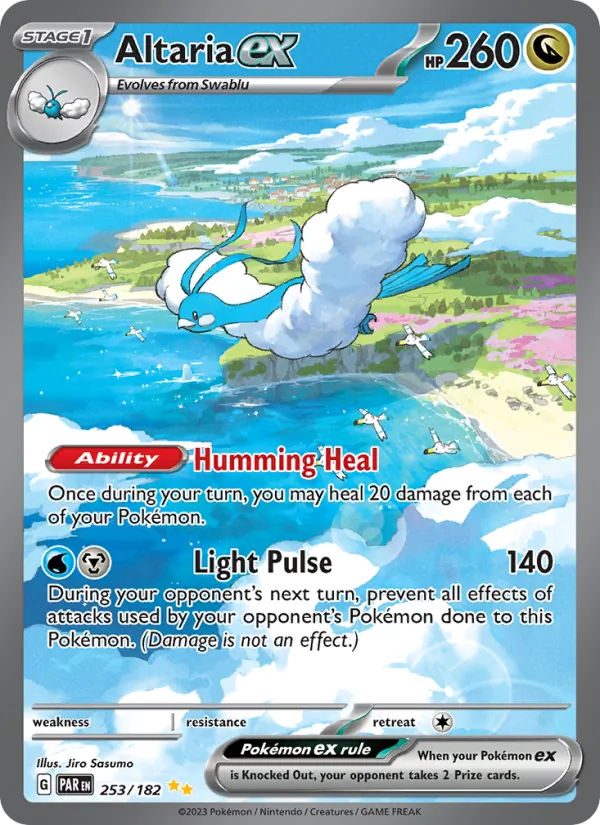 Altaria ex - Paradox Rift Pokemon Card