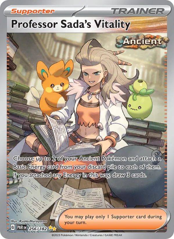 Professor Sada's Vitality - Paradox Rift Pokemon Card