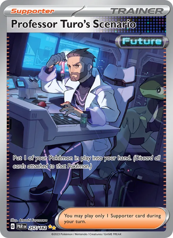 Professor Turo's Scenario - Paradox Rift Pokemon Card