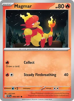 Magmar - Paldean Fates