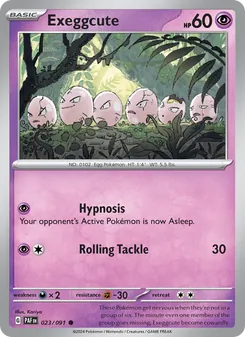 Exeggcute - Paldean Fates