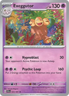 Exeggutor - Paldean Fates