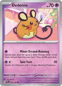 Dedenne - Paldean Fates