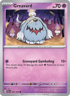 Greavard - Paldean Fates