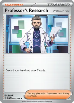 Professor's Research - Paldean Fates