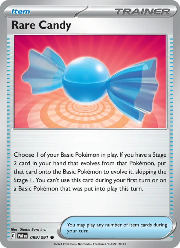 Rare Candy - Paldean Fates Pokemon Card