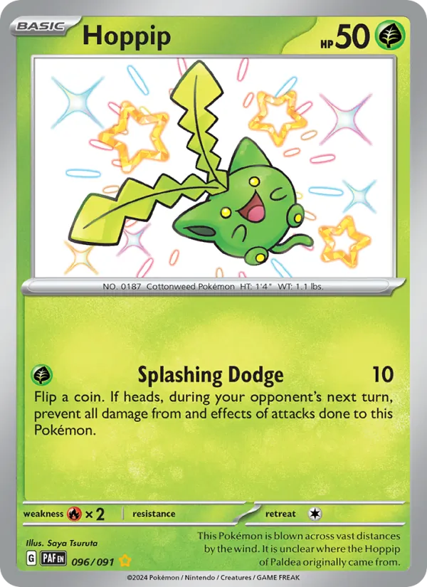 Hoppip - Paldean Fates Pokemon Card