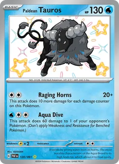 Paldean Tauros - Paldean Fates