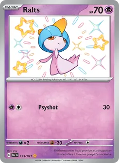 Ralts - Paldean Fates
