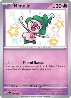 Mime Jr. - Paldean Fates