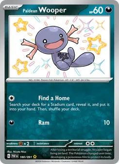 Paldean Wooper - Paldean Fates
