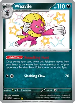 Weavile - Paldean Fates