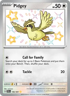Pidgey - Paldean Fates