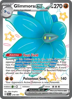 Glimmora ex - Paldean Fates