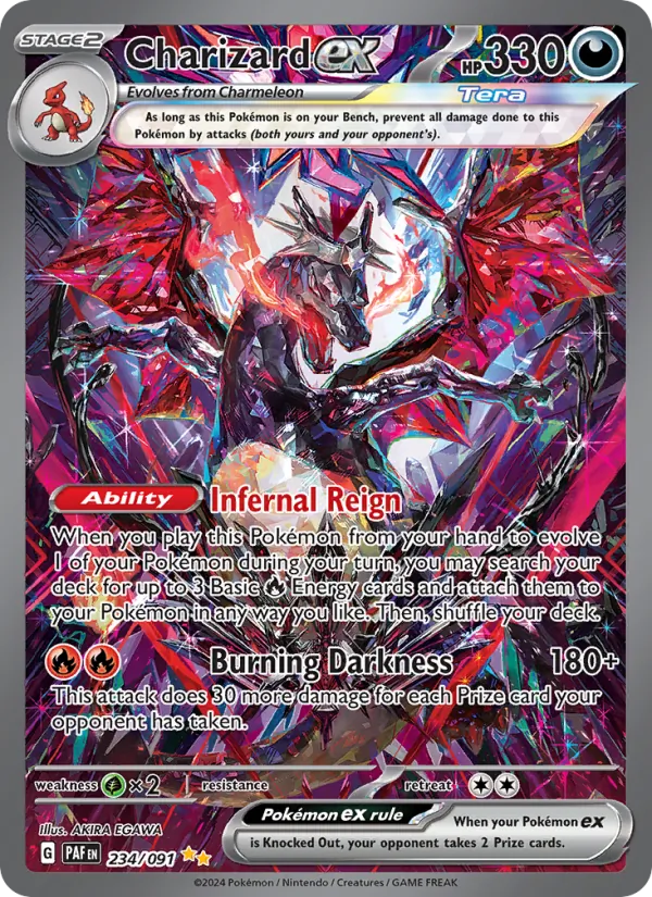 Charizard ex - Paldean Fates Pokemon Card