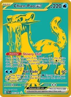 Chien-Pao ex - Paldean Fates