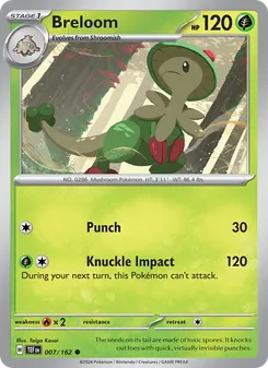 Breloom - Temporal Forces