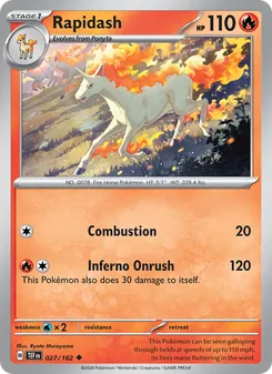 Rapidash - Temporal Forces