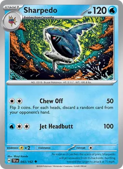 Sharpedo - Temporal Forces
