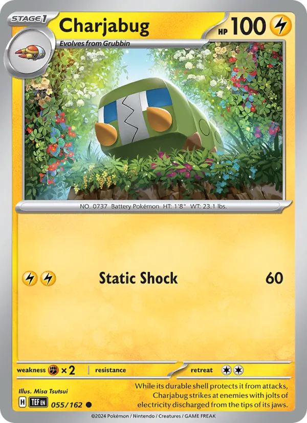 Charjabug - Temporal Forces Pokemon Card