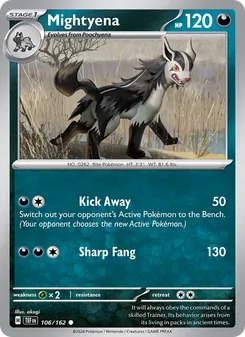 Mightyena - Temporal Forces