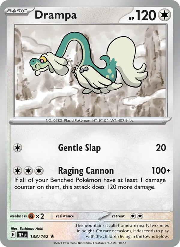 Drampa - Temporal Forces Pokemon Card