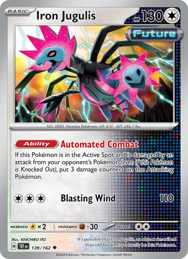 Iron Jugulis - Temporal Forces Pokemon Card