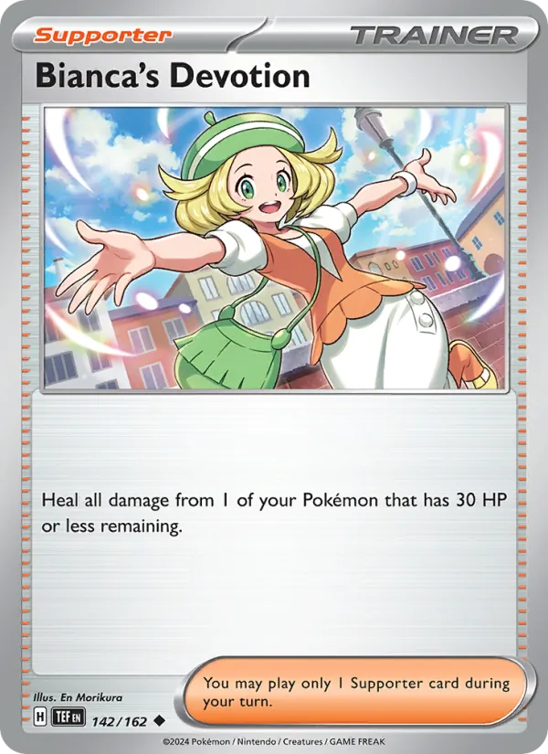 Bianca's Devotion - Temporal Forces Pokemon Card