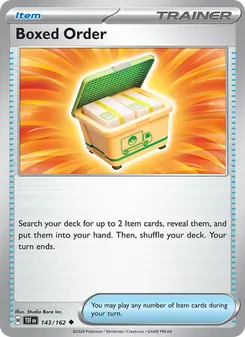 Boxed Order - Temporal Forces