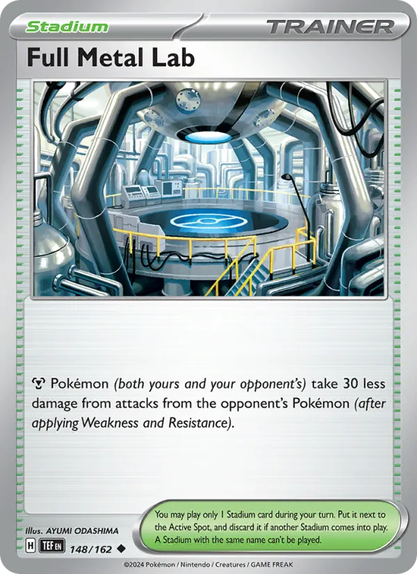 Full Metal Lab - Temporal Forces Pokemon Card