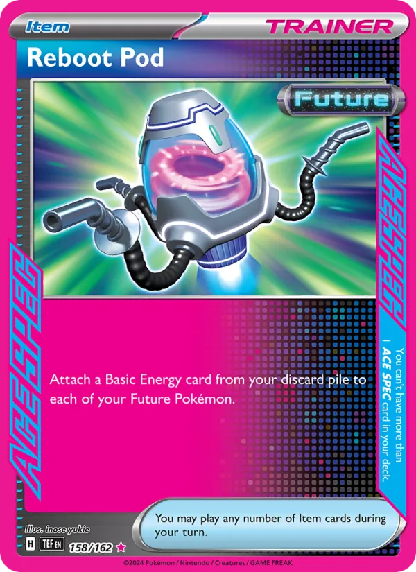 Reboot Pod - Temporal Forces Pokemon Card