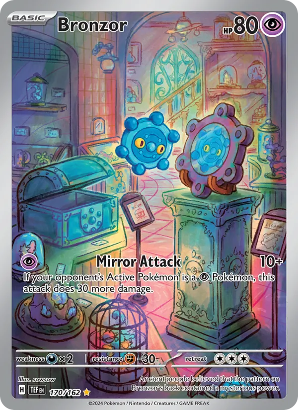 Bronzor - Temporal Forces Pokemon Card