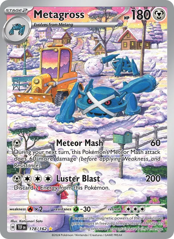 Metagross - Temporal Forces Pokemon Card