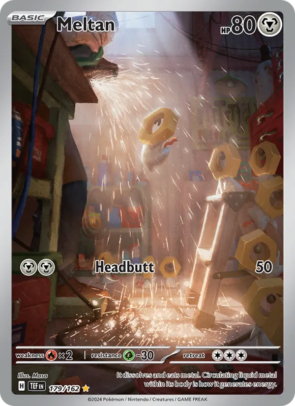 Meltan - Temporal Forces Pokemon Card