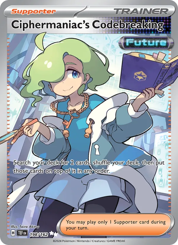 Ciphermaniac's Codebreaking - Temporal Forces Pokemon Card