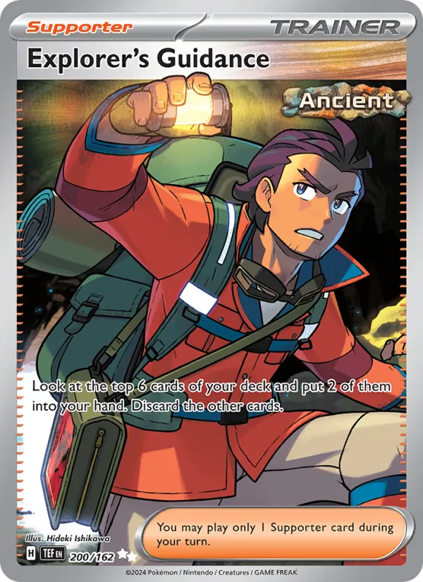 Explorer's Guidance - Temporal Forces Pokemon Card