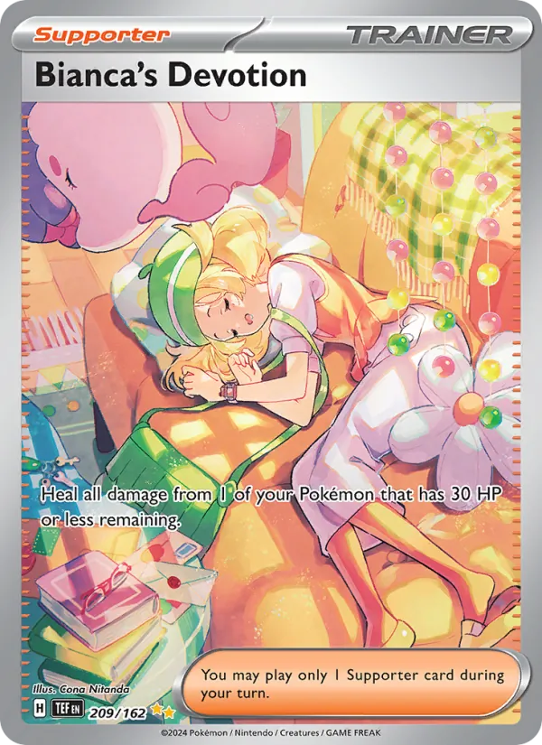Bianca's Devotion - Temporal Forces Pokemon Card
